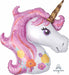 Magical Unicorn 33-Inch Shaped Foil Balloon
