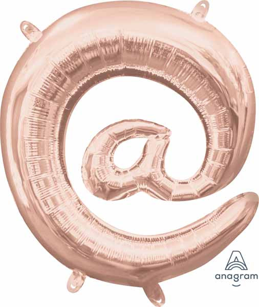 Rose Gold @ Symbol Balloon, 16 Inch