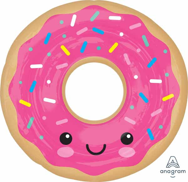 27-Inch Donut-Shaped Foil Balloon