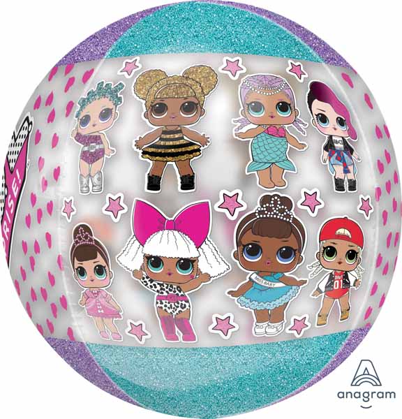 L.O.L. Surprise! Orbz XL Foil Balloon
