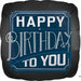 Happy Birthday Jumbo Square Foil Balloon