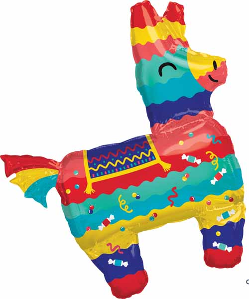 Fiesta Piñata 33-Inch XL Foil Balloon