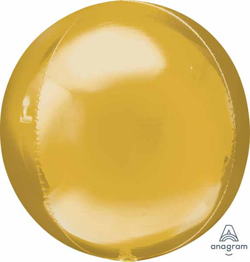 Jumbo Gold Orbz 21-Inch Foil Balloon