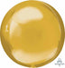 Jumbo Gold Orbz 21-Inch Foil Balloon