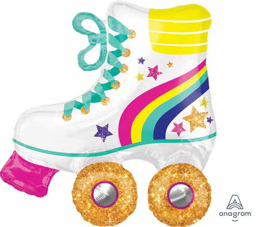 30-Inch Roller Skate Shaped Foil Balloon