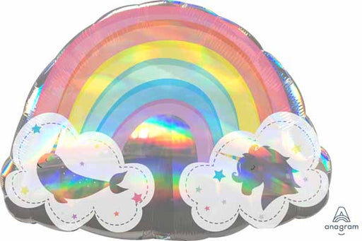 Magical Rainbow 28" Holographic Foil Balloon