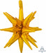 Gold Magic Star Foil Balloon, 20 Inch