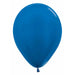 Sempertex 11-Inch Metallic Blue Latex Balloons, 50 Count