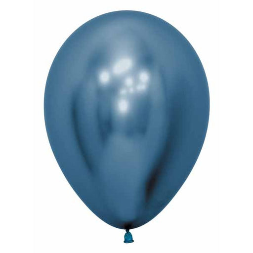 Sempertex Reflex Blue 5 Inch Latex Balloons, 50 Pack