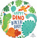 Dinomite Party Birthday 18-Inch Round Foil Balloon