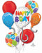 Birthday Celebration Foil Balloon Bouquet
