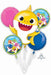 Baby Shark Foil Balloon Bouquet