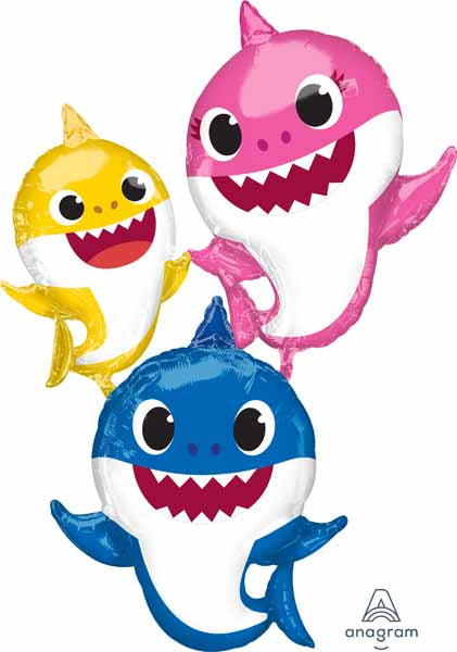 Baby Shark AirWalker Foil Balloon