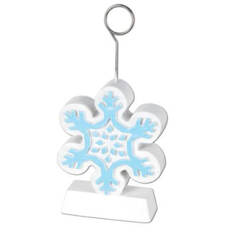 Snowflake Photo Holder and Balloon Weight