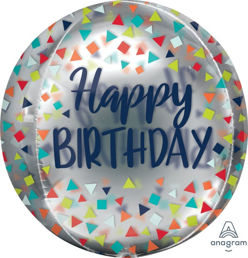 Reason to Celebrate Birthday Orbz Foil Balloon