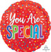 You Are Special Red 18-Inch Round Foil Balloon