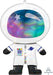 30-Inch Iridescent Astronaut Foil Balloon