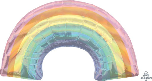 34" Holographic Pastel Rainbow Foil Balloon