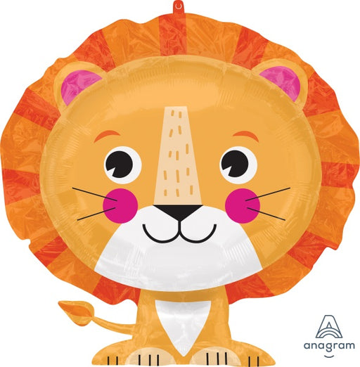 Lion Shaped Foil Balloon, 24 Inch