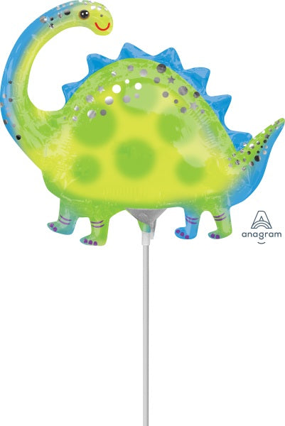 Stegosaurus Mini Shape Foil Balloon
