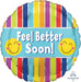 Feel Better Soon 18" Round Foil Balloon