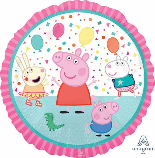 Peppa Pig 18" Round Foil Balloon
