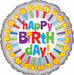 Birthday Candles 18-Inch Foil Balloon