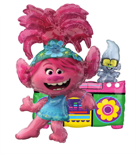 Trolls Poppy 23-Inch Foil Balloon