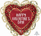 23" Animal Print Valentine's Day Foil Balloon