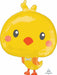 Easter Chicky 28-Inch Chick-Shaped Foil Balloon