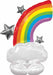 Rainbow AirLoonz 52-Inch Foil Balloon
