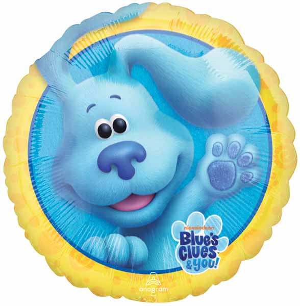 Blue's Clues 18-Inch Round Foil Balloon