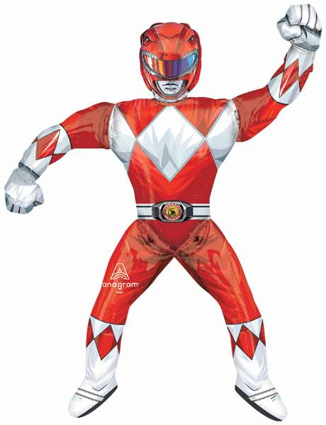 Power Rangers Red Ranger AirWalker Foil Balloon