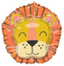 Get Wild Lion's Head 28-Inch Foil Balloon