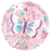 Flutters 18-Inch Round Foil Balloon