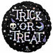 Trick or Treat 18" Round Holographic Foil Balloon
