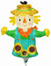 Fall Scarecrow Mini Shape Foil Balloon