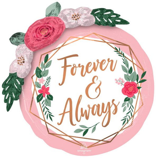 Forever Always 36-Inch Foil Balloon Garland