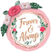 Forever Always 36-Inch Foil Balloon Garland