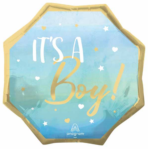 Blue Baby It's a Boy 22-Inch Foil Balloon