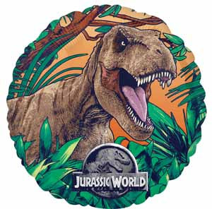 Jurassic World 18-Inch Round Foil Balloon