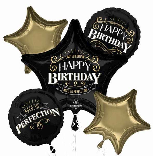 Better With Age Happy Birthday Foil Balloon Bouquet