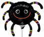 Smiley Spider Mini Shape Halloween Foil Balloon
