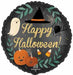 Nature in Night Halloween 18-Inch Round Foil Balloon