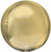 Jumbo White Gold Orbz Foil Balloon