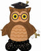 44" Grad Wise Owl AirLoonz Foil Balloon