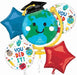Graduation Fun Foil Balloon Bouquet