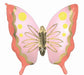 Blossoms Butterfly 30" Shaped Foil Balloon