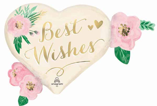 Natural Wedding 27" Shaped Foil Balloon