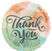 Thank You Clouds Jumbo Round Foil Balloon